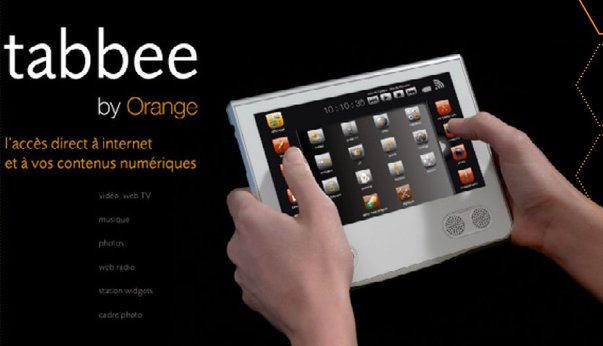 Tabbee, la tablette tactile selon Orange Tabbee, la tablette tactile selon Orange