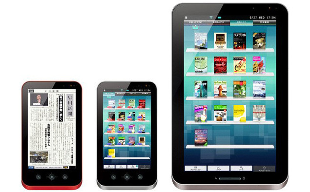 Galapagos : Deux nouvelles tablettes tactiles chez Sharp Galapagos : Deux nouvelles tablettes tactiles chez Sharp