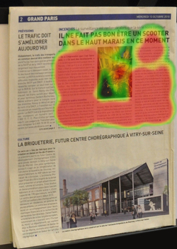 Eye-tracking : L'iPad se lit presque comme un journal Eye-tracking : L'iPad se lit presque comme un journal