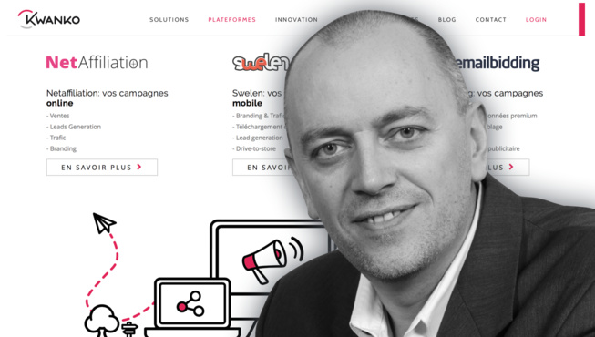 François Bieber, PDG du groupe Kwanko François Bieber, PDG du groupe Kwanko