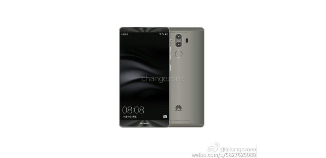 Fuite Huawei Mate 9 - double caméras, 6Go de RAM, stockage de 256Go, moins de 500 $