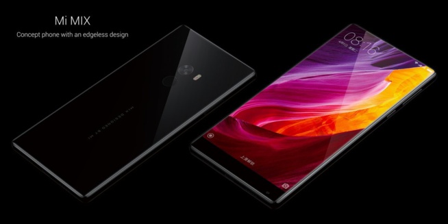 Xiaomi Mi Mix – Un super concept phone qui sera mis en vente le mois prochain