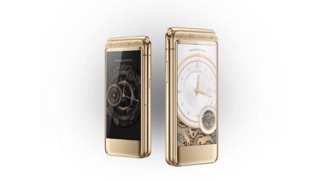 Samsung lance un impressionnant téléphone à clapet haut de gamme en Chine Samsung lance un impressionnant téléphone à clapet haut de gamme en Chine