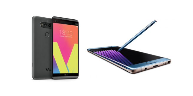Il y a plus de Galaxy Note 7 encore en circulation que de LG V20 et de OnePlus 3T combinés