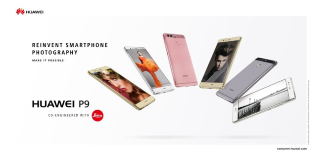 Huawei : Plus de 10 millions de P9 et de P9 Plus vendus !