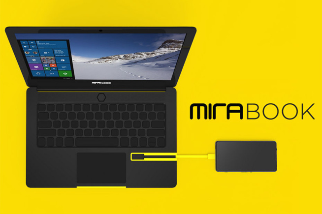 Mirabook : Une extension qui transforme votre smartphone en laptop Mirabook : Une extension qui transforme votre smartphone en laptop