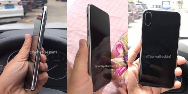 Un modèle factice de l’iPhone 8 "sans bordure" en circulation