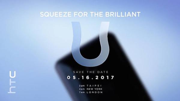 Le prochain flagship «U» de HTC s'appellera HTC U 11, avec 5 coloris disponibles au lancement