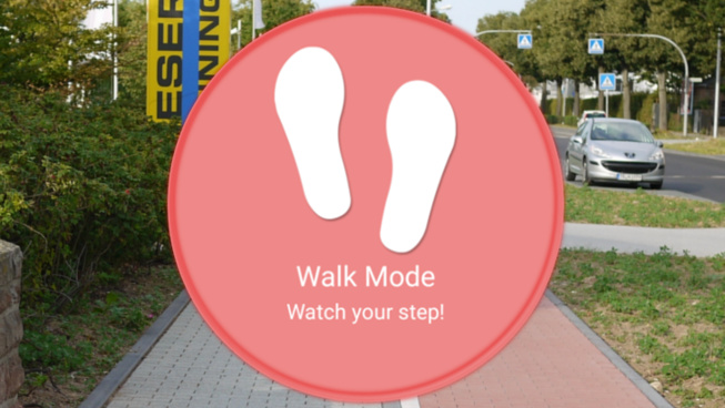 L'application «Walk Mode» de Samsung vous dit quand arrêter de regarder votre téléphone L'application «Walk Mode» de Samsung vous dit quand arrêter de regarder votre téléphone