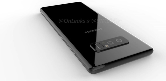 Les premières fuites du Galaxy Note 8 nous montrent un design familier Les premières fuites du Galaxy Note 8 nous montrent un design familier