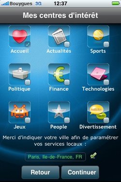 iWebwag : un App Store dans un widget ?