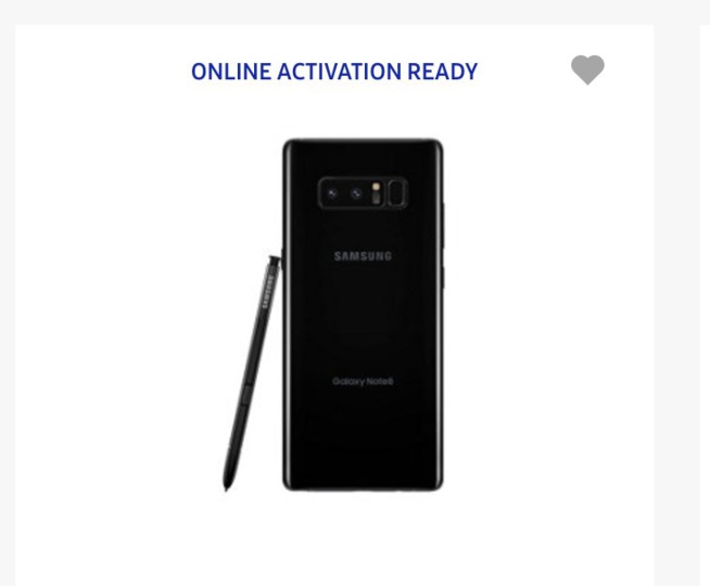 Brève apparition du Galaxy Note 8 sur le site de Samsung Brève apparition du Galaxy Note 8 sur le site de Samsung