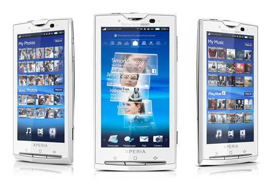 X10 : Premier Google Phone officiel chez Sony Ericsson