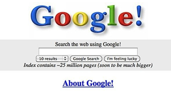 Le domaine Google.com a été enregistré pour la première fois il y a déjà 20 ans !