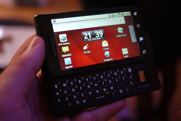 Motorola Milestone : ne l'appelez pas Droid