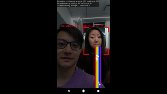 Google : Une application capable de détecter une personne qui regarde votre écran de téléphone