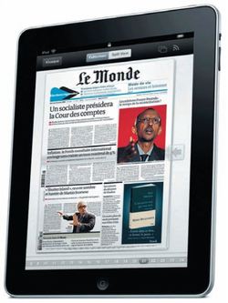 Le Monde sera payant sur l'iPad
