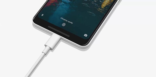 Le Google Pixel 2 XL charge beaucoup plus lentement lorsqu'il fait froid Le Google Pixel 2 XL charge beaucoup plus lentement lorsqu'il fait froid