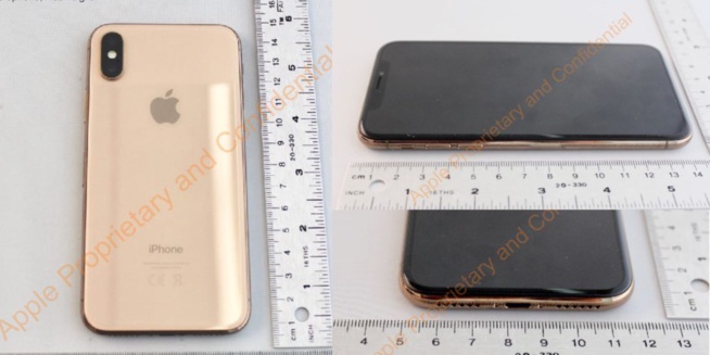 La FCC semble avoir laissé fuiter des photos d’un iPhone X couleur « Or »