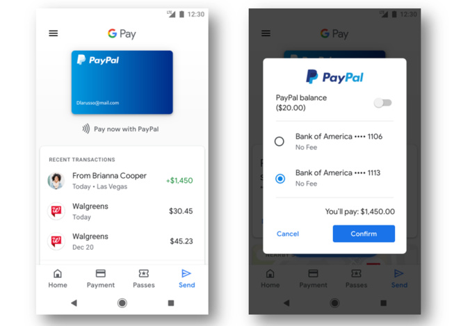 PayPal va s’intégrer davantage dans les services de Google