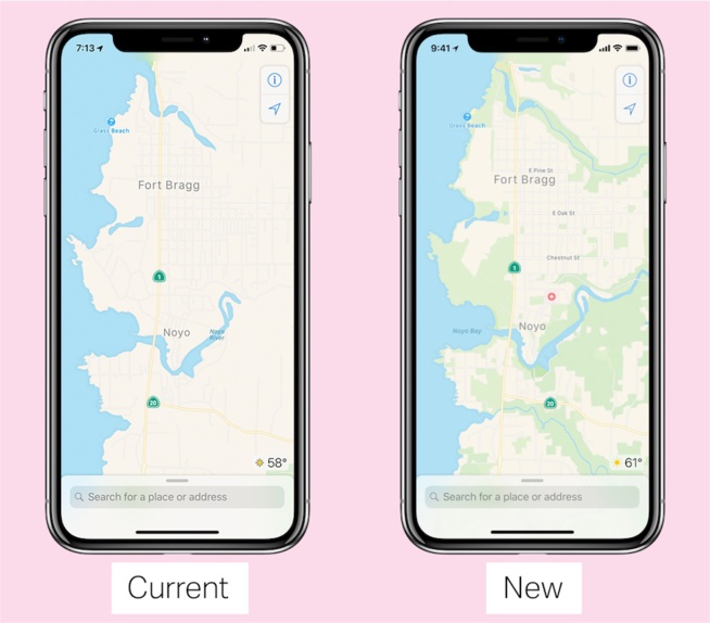 Apple est en train de reconstruire Maps avec ses propres données