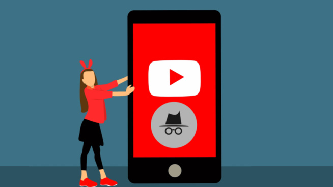 Le mode Incognito de YouTube a été déployé sur Android Le mode Incognito de YouTube a été déployé sur Android