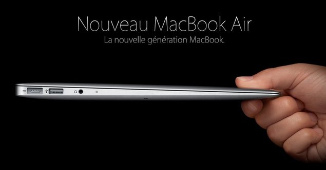 Macbook Air de 11" : Un netbook chez Apple