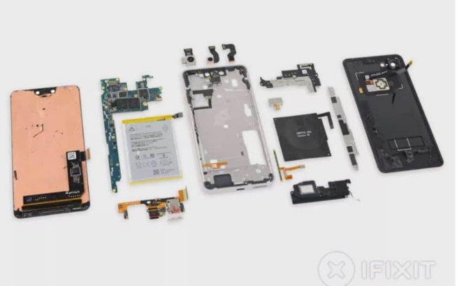 Le démontage du Pixel 3 par iFixit confirme un écran fourni par Samsung Le démontage du Pixel 3 par iFixit confirme un écran fourni par Samsung