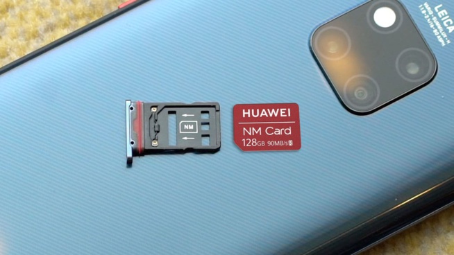 Huawei a décidé de remplacer les microSD par des Nano Memory Cards
