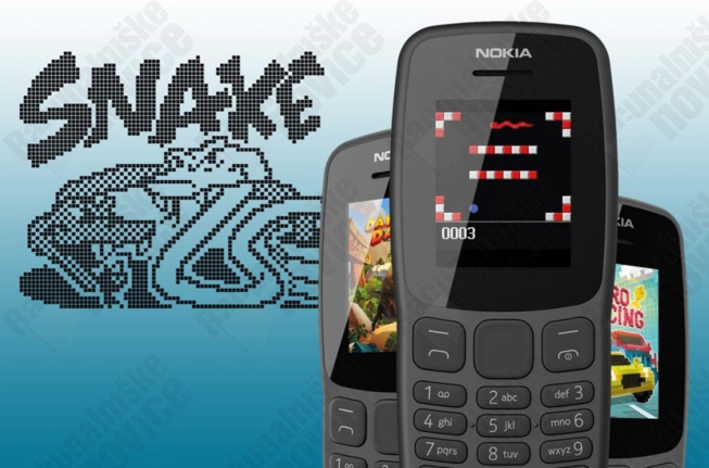 Le Nokia 106 est doté d’un écran de 1,8 pouce, et est parfait pour jouer à « Snake » Le Nokia 106 est doté d’un écran de 1,8 pouce, et est parfait pour jouer à « Snake »