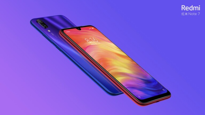 Le Xiaomi Redmi Note 7 débarque en Inde avec un appareil photo de 48 MP