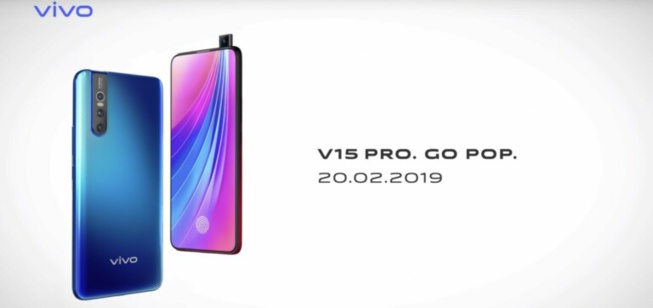 Le Vivo V15 Pro aura une caméra selfie pop-up de 32MP Le Vivo V15 Pro aura une caméra selfie pop-up de 32MP