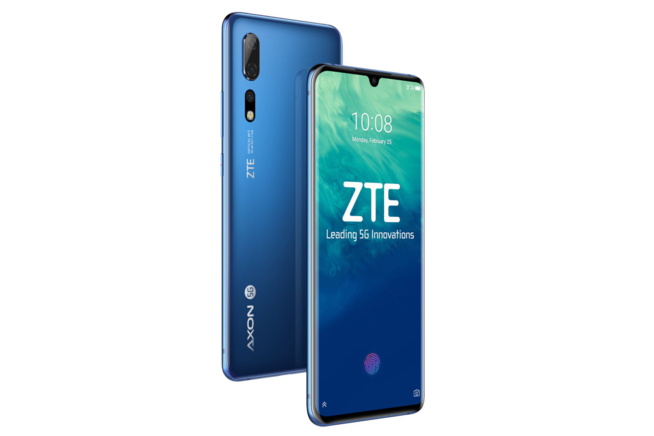 L’Axon 10 Pro 5G, le premier téléphone 5G de ZTE