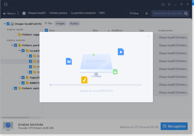 Récupérer les données d'une carte SD ou de tout periphérique de stockage externe Récupérer les données d'une carte SD ou de tout periphérique de stockage externe