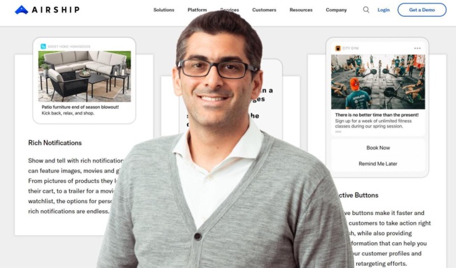 Patrick Mareuil, Airship : «Pour beaucoup de nos clients, les notifications sont désormais la première source de trafic » Patrick Mareuil, Airship : «Pour beaucoup de nos clients, les notifications sont désormais la première source de trafic »