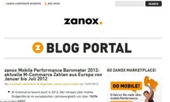 zanox Mobile Performance Barometer 2012