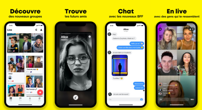 Yubo, l'application sociale française aux 40 millions d'utilisateurs lève ... 40 millions d'euros
