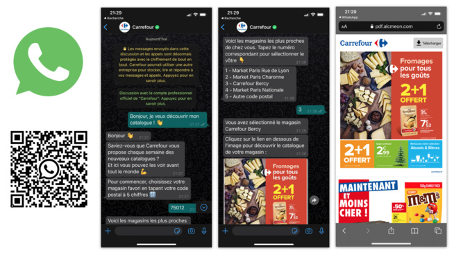 Thomas Rudelle, Carrefour : « Nous avons généré 1 million de téléchargements de notre catalogue dans WhatsApp et Messenger » Thomas Rudelle, Carrefour : « Nous avons généré 1 million de téléchargements de notre catalogue dans WhatsApp et Messenger »