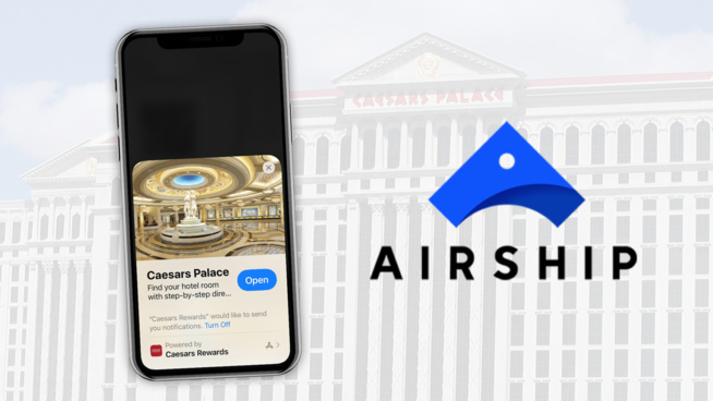 Airship déploie les "App Clips" pour son client Caesar's Palace Airship déploie les "App Clips" pour son client Caesar's Palace