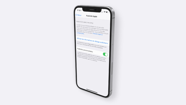 ​67% des utilisateurs iPhone ne savent pas qu’ils peuvent désactiver les publicités d’Apple