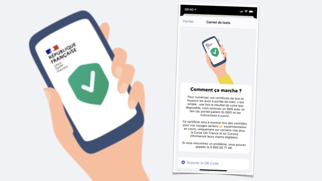 Tous Anti-Covid : 15 millions d’utilisateurs et une fonctionnalité « carnet » Tous Anti-Covid : 15 millions d’utilisateurs et une fonctionnalité « carnet »