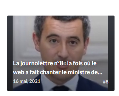 Journolettre : épisode 8 Journolettre : épisode 8