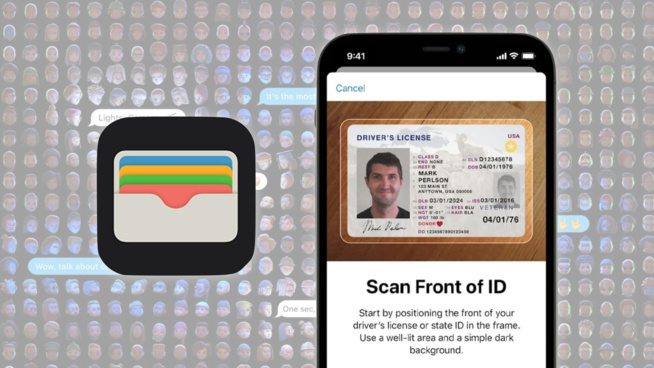 Apple Wallet va intégrer les papiers d’identité aux Etats-Unis