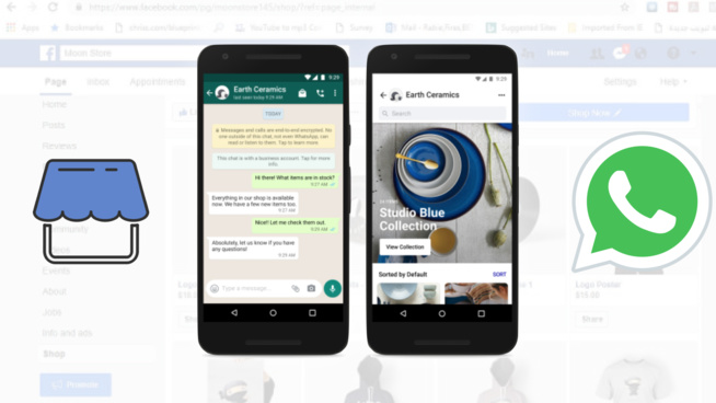 Les Facebook Shops arrivent dans WhatsApp Les Facebook Shops arrivent dans WhatsApp