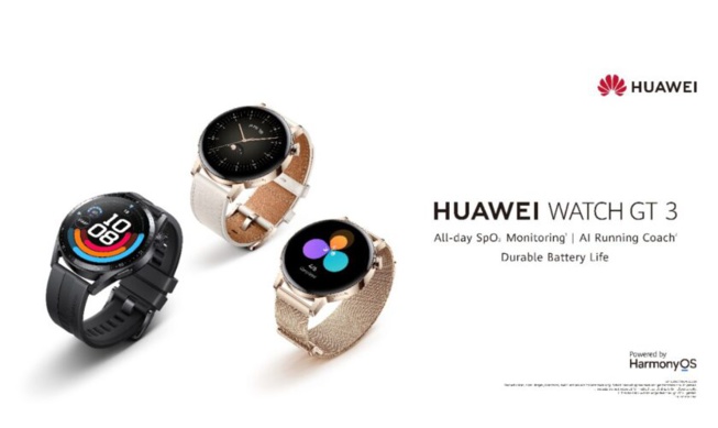 Huawei lance la Watch GT 3
