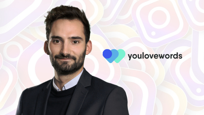 Romain Tanneau, Growth Marketing Manager de YouLoveWords Romain Tanneau, Growth Marketing Manager de YouLoveWords