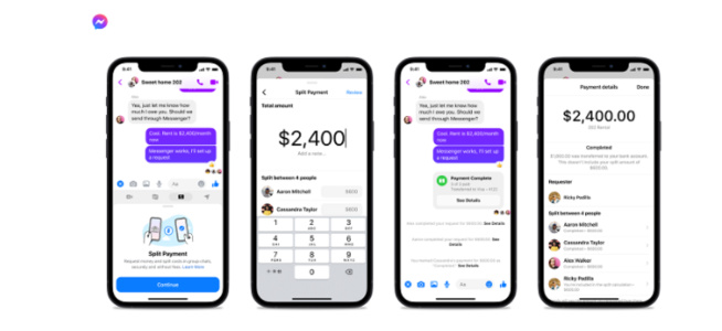 Meta dévoile une nouvelle fonctionnalité de paiement fractionné dans Facebook Messenger Meta dévoile une nouvelle fonctionnalité de paiement fractionné dans Facebook Messenger