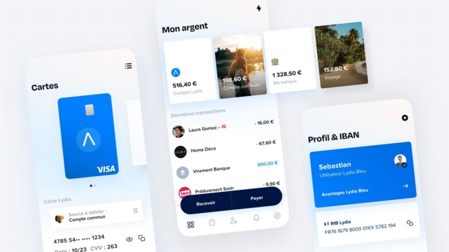 L'application Lydia L'application Lydia