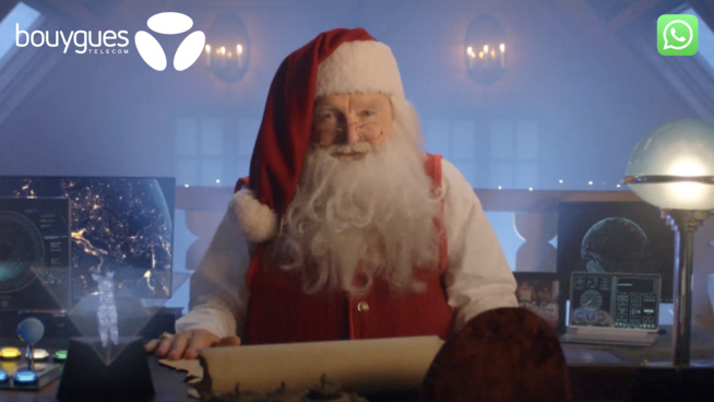 Le Père Noël débarque sur WhatsApp Le Père Noël débarque sur WhatsApp