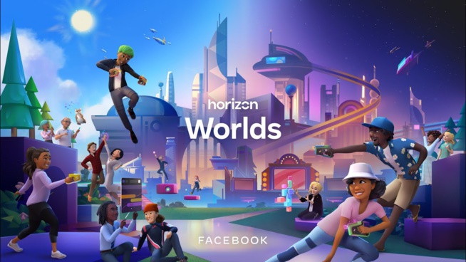 Meta officialise son monde virtuel "Horizon Worlds"